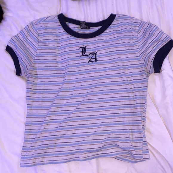 Rue21 Other - White and blue stripped LA shirt